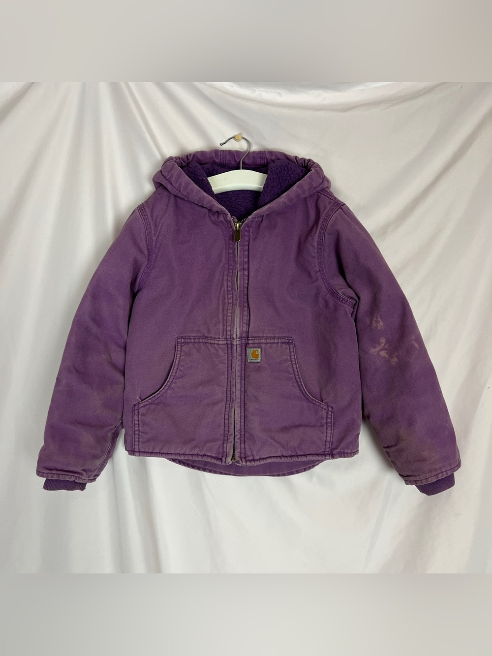 Vintage Purple Little Girl’s Carhartt Workwear Jacket